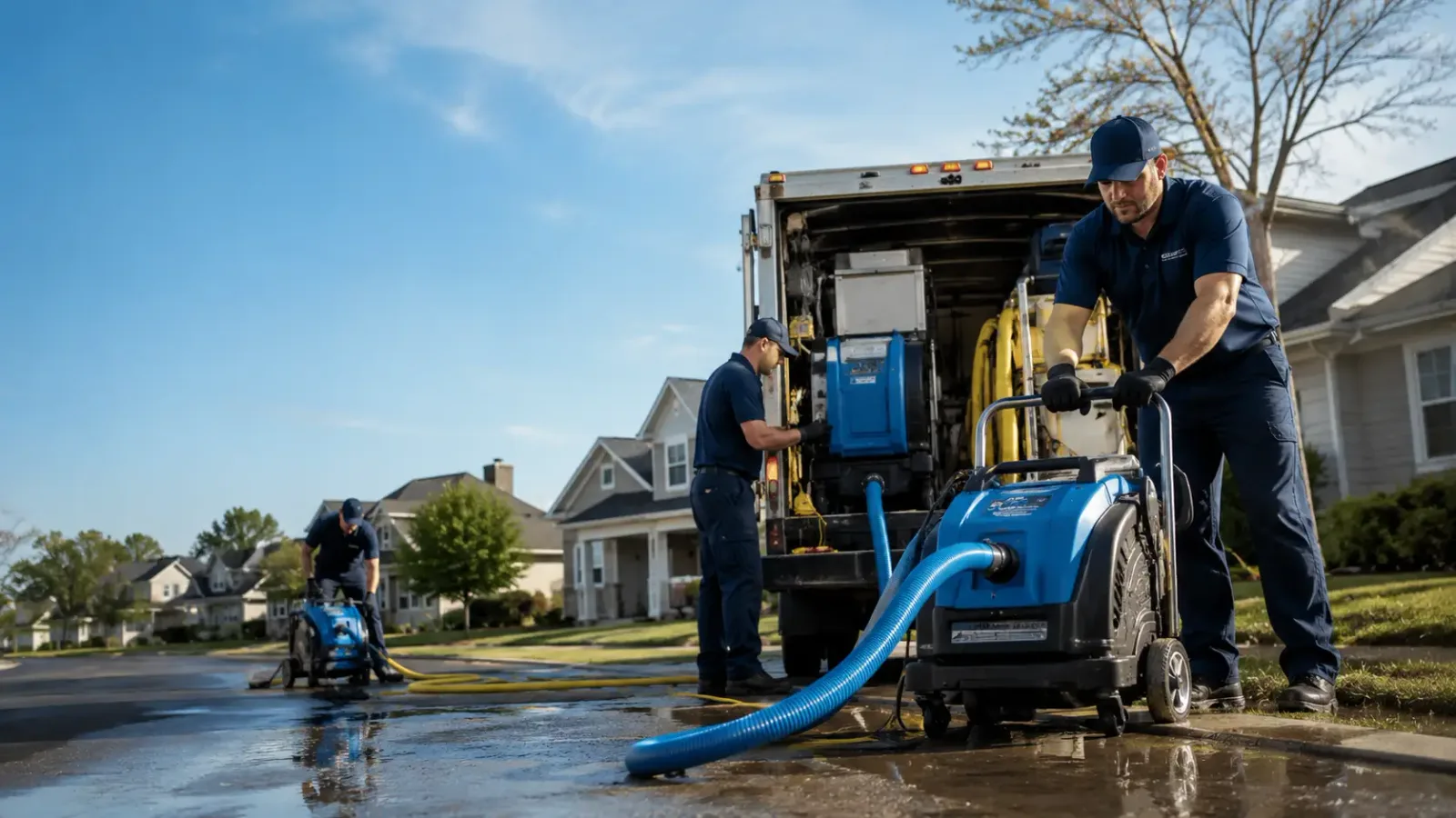 Flood Damage Cleanup in Mexico, IN